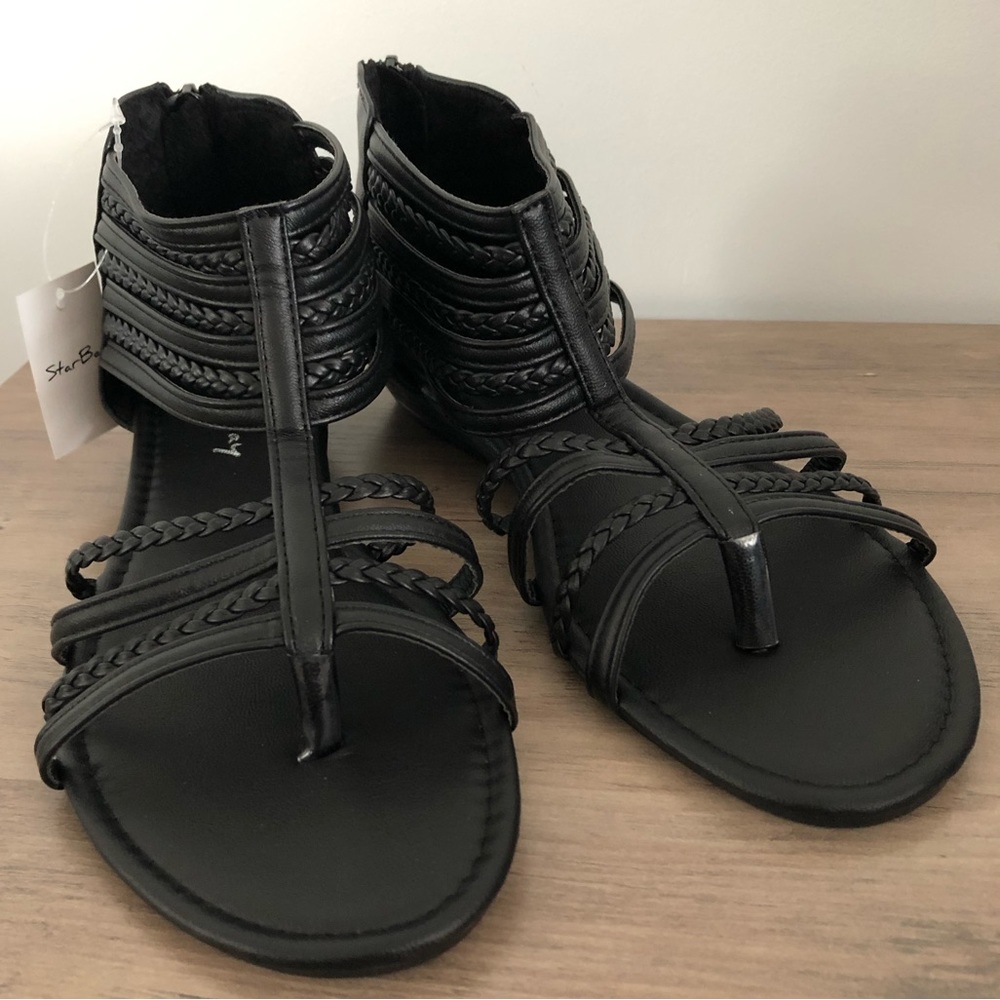 Black Star Bay Archer Rope Sandals